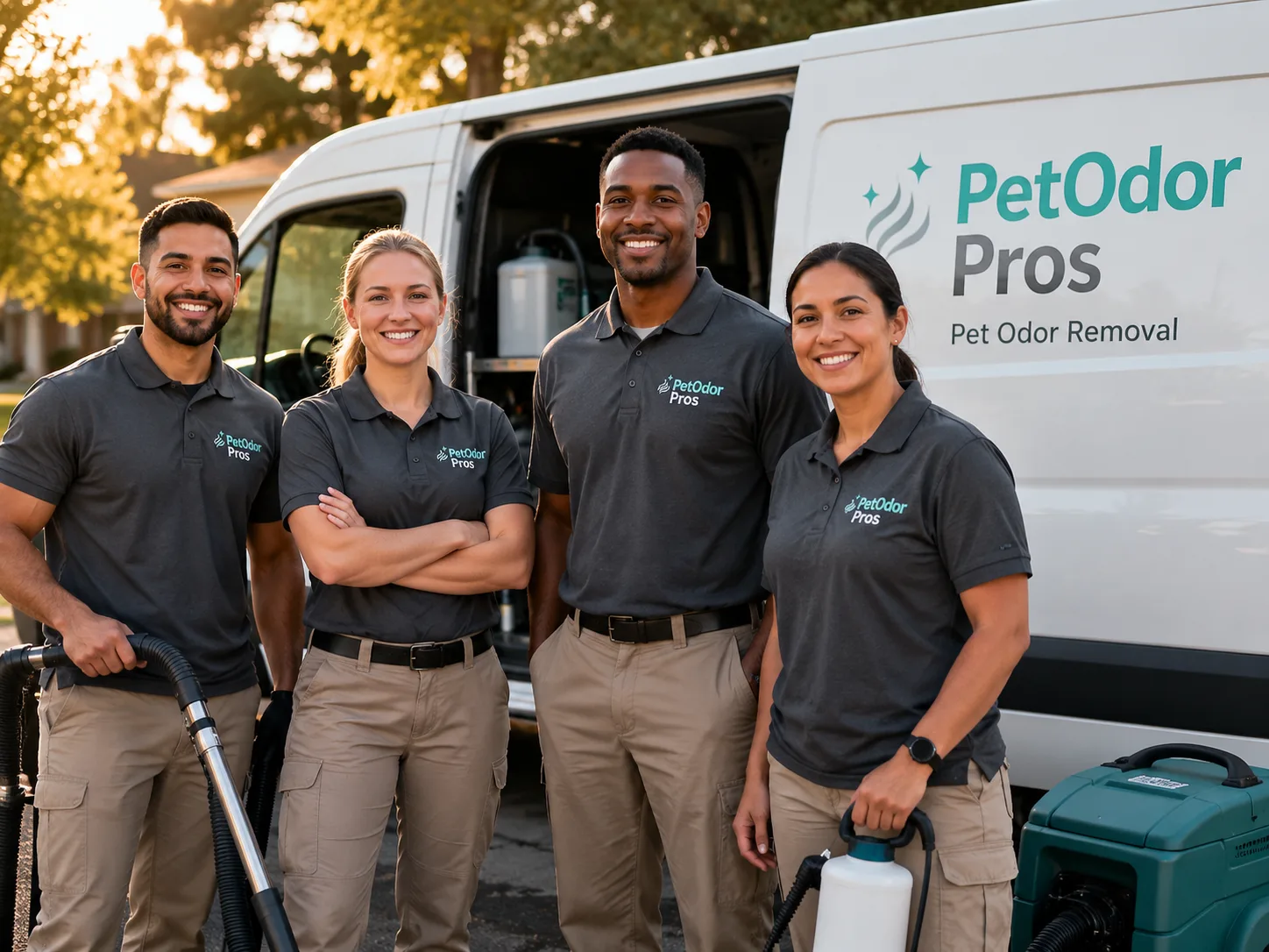 Pet Odor Removal team serving Hendersonville, NC